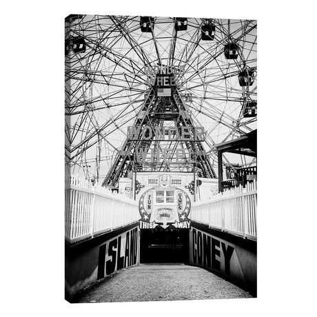 Coney Island This Way // Philippe Hugonnard (26"W x 40"H x 1.5"D)