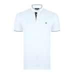 Patrick Short-Sleeve Polo Shirt // Ecru (L)