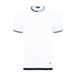 Joel Neck Knitwear T-Shirt // Ecru (XL)