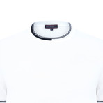 Joel Neck Knitwear T-Shirt // Ecru (L)