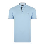 Kierce Short-Sleeve Polo Shirt // Blue (XL)