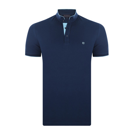 Jake Short-Sleeve Polo Shirt // Navy (XS)