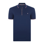 Lee Short-Sleeve Polo Shirt // Navy (XS)