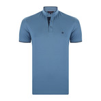 Declan Short-Sleeve Polo Shirt // Indigo (3XL)