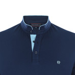 Jake Short-Sleeve Polo Shirt // Navy (S)