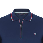 Lee Short-Sleeve Polo Shirt // Navy (L)