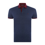Elias Short-Sleeve Polo Shirt // Navy (L)