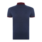 Elias Short-Sleeve Polo Shirt // Navy (2XL)
