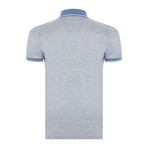 Leon Short-Sleeve Polo Shirt // Indigo (2XL)