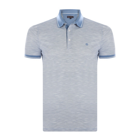 Leon Short-Sleeve Polo Shirt // Indigo (XS)
