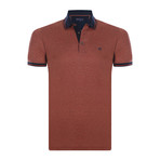 Edwin Short-Sleeve Polo Shirt // Orange (S)