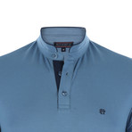Declan Short-Sleeve Polo Shirt // Indigo (3XL)