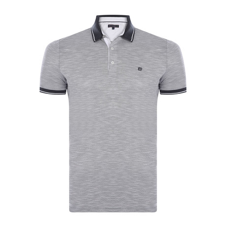 Todd Short-Sleeve Polo Shirt // Gray (L)