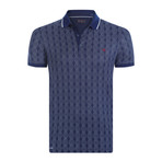 Frankie Short-Sleeve Polo Shirt // Navy (3XL)
