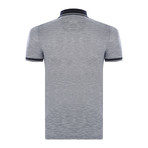 Musa Short Sleeve Polo Shirt // Navy (S)