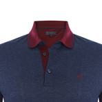 Elias Short-Sleeve Polo Shirt // Navy (M)