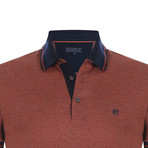 Edwin Short-Sleeve Polo Shirt // Orange (L)