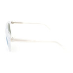 Men's Ray Sunglasses // Petrol + Matte Crystal (Matte Petrol, Crystal)