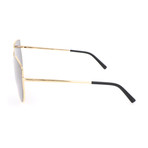 Unisex Lenz Lucia Sunglasses // Gold + Black (Gold, Black)