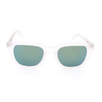 Men's Ray Sunglasses // Petrol + Matte Crystal (Matte Petrol, Crystal)