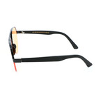 Men's Air Dazed Sunglasses // Black + Orange