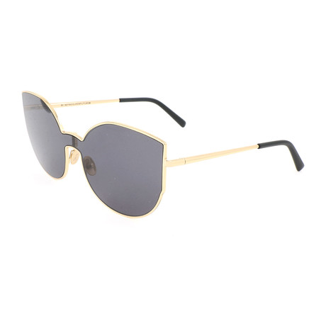 Unisex Lenz Lucia Sunglasses // Gold + Black (Gold, Black)