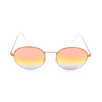 Unisex Wire Sunglasses // Orange