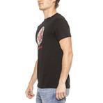 Logo Print T-Shirt V2 // Black (Small)