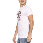 Logo Print T-Shirt V1 // White (Small)