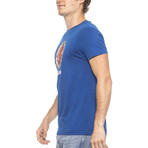 Logo Print T-Shirt V2 // Bluette (Small)