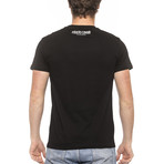 Logo Print T-Shirt V2 // Black (Small)