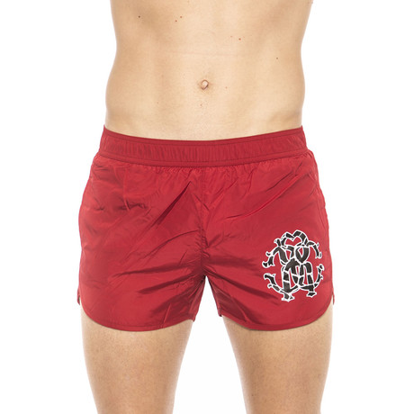 Logo Beach Boxer // Red (Small)