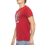 Logo Print T-Shirt V2 // Red (Small)