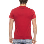 Logo Print T-Shirt V2 // Red (Small)