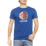 Logo Print T-Shirt V2 // Bluette (Small)