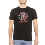 Logo Print T-Shirt V1 // Black (Small)