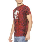 Python Fantasy T-Shirt // Red (Small)