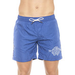 Spotted Edges Beach Boxer // Bluette (Small)