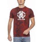 Python Fantasy T-Shirt // Red (Small)