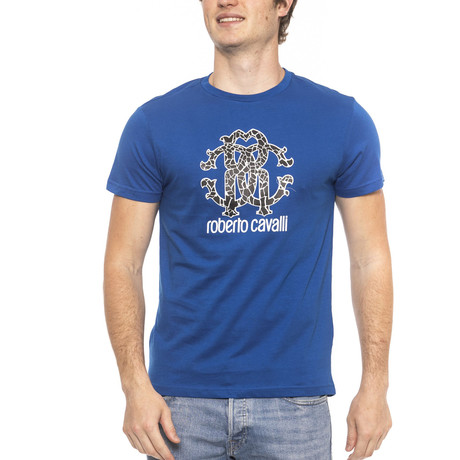 Logo Print T-Shirt V1 // Bluette (Small)