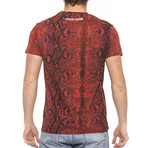 Python Fantasy T-Shirt // Red (Small)