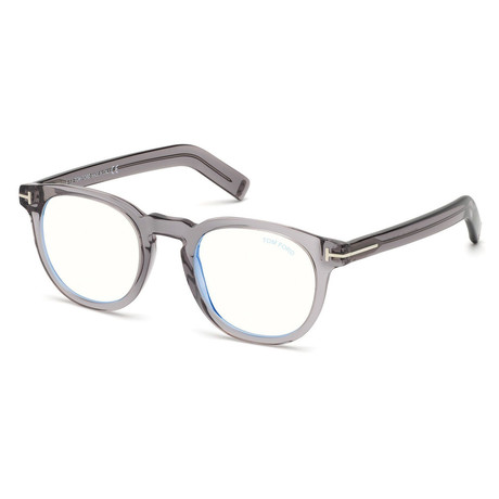 Unisex Round Eyeglasses // Clear