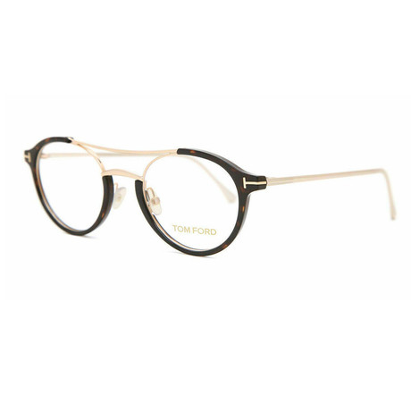 Unisex Aviator Eyeglasses V1 // Tortoise + Gold