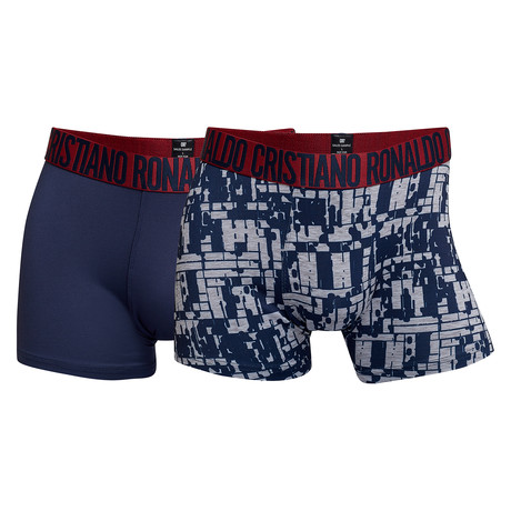 Trunks // Blue + Red // Pack of 2 (S)