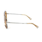 Women's CE144S 051 Sunglasses // Silver + Copper + Orange