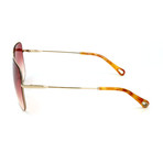 Women's CE140S 808 Sunglasses // Gold + Light Wine