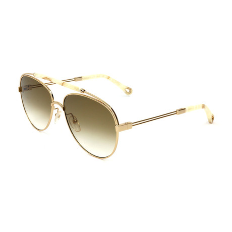 Women's CE141S 795 Sunglasses // Gold + Ivory