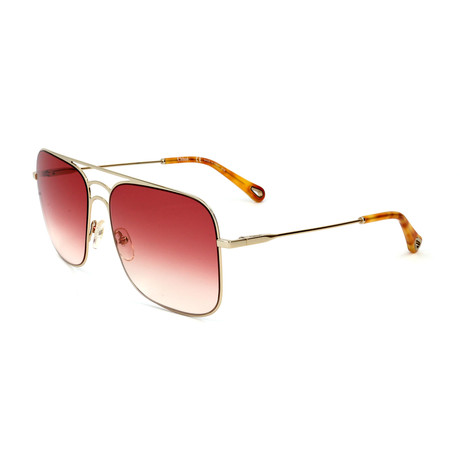Women's CE140S 808 Sunglasses // Gold + Light Wine