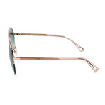 Women's CE152S 838 Sunglasses // Gold + Petrol Gradient