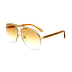 Women's CE152S 842 Sunglasses // Gold + Honey Gradient